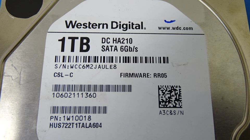 Western Digital 1TB DC HA210 SATA 6Gb/s  1W10001 - Image 2 of 3