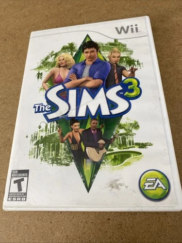 The Sims 3 - Nintendo Wii Game- Disc and No Manual