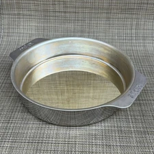 All-Clad Gold Standard Stainless Cake Baking Pan Casserole Pie Dish Tray 9x2"