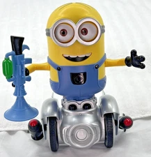 Despicable Me Minion MiP TURBO DAVE WowWee Balancing Robot Toy Tested Working