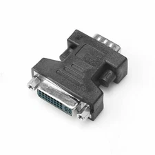 DVI-I Female Analog(24+5) to VGA Male(15-pin) Connector Adapter