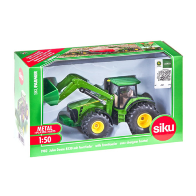SIKU FARMER 1:50 John Deere 8530 with Front Loader Diecast Farm