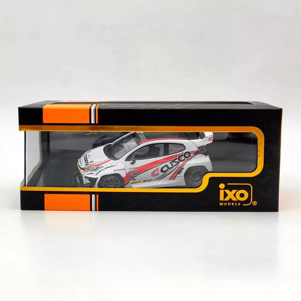 IXO 1/43 Toyota Yaris GR Pandem Blanche CUSCO - Neuve Sous Boîte MOC329