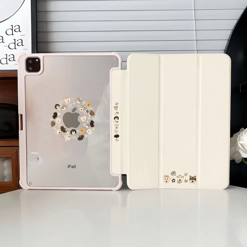 Case for IPad 5 6 7 8 9 10th Generation Air 2 3 4 Pro11 Kawaii Bumper Cute Dog - Image 4 of 4