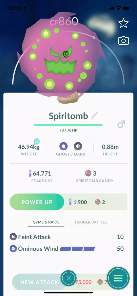 442 Spiritomb