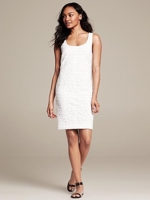 NWT Banana Republic White Lace Tank Dress Size 0