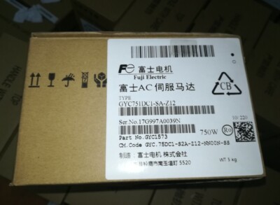 1PC FUJI AC SERVO MOTOR GYC751DC1-SA-Z12 NEW ORIGINAL