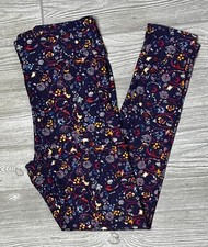 NEW Vintage LuLaRoe TC Tall  Curvy Leggings Multicolored Abstract Floral