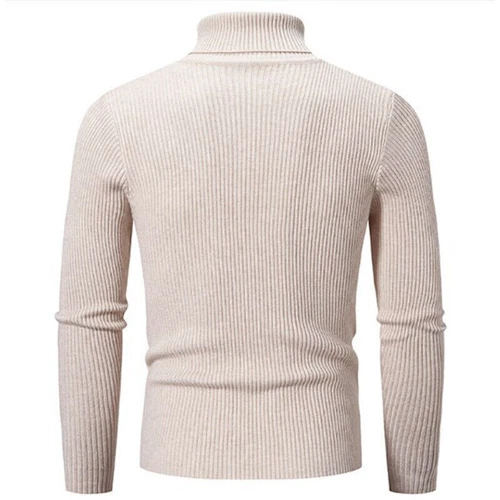 Herren Pullover Rollkragenpullover Männer Strickwaren Winter Langarm Strickpullover - Bild 12 von 38
