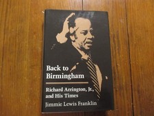 JIMMIE LEWIS FRANKLIN  Signed Book(BACK TO BIRMINGHAM-1989 1st Edition Hardback)