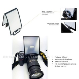 Macro Diffuser Reflector Soft Light Cover For Canon 100 Sony 90 Nikon 105 Lens E - Foto 8