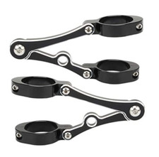 STAFFE SUPPORTO FARO ANTERIORE MOTO CAFE RACER SCRAMBLER NAKED FORCELLA Ø 39-41