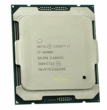 Intel Core i7-6900K CPU 8 Cores Processor 20M Cache Up To 3.70 GHz 16 Threads.