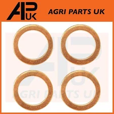 4x Injector Nozzle Washer Kit Set for Perkins A3.152 A4.99 A4.107 A4.192 Engine