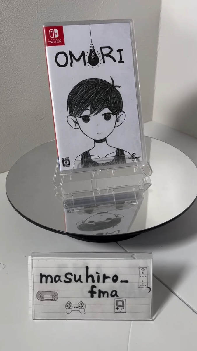 New Nintendo Switch video game OMORI with Manual & Sticker