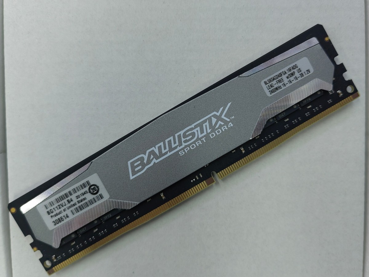 Crucial Ballistix 8GB DDR4 2400 PC4-19200