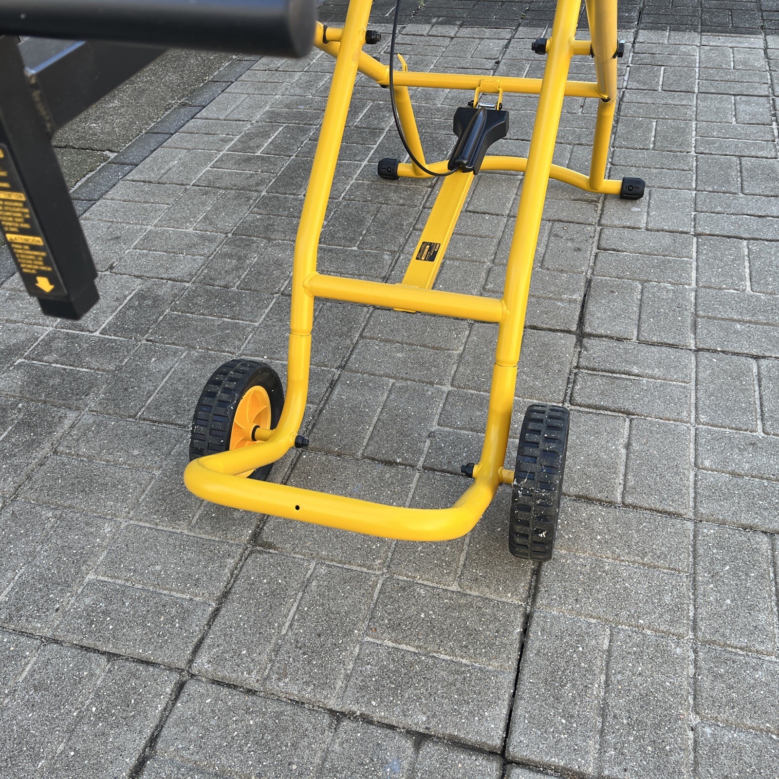 DEWALT DWX726 HeavyDuty Rolling Miter Saw Stand Yellow/Black New eBay