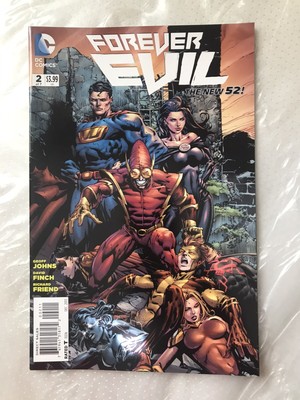 FOREVER EVIL - No.  2 (December 2013) VARIANT 'Main' COVER by DAVID FINCH