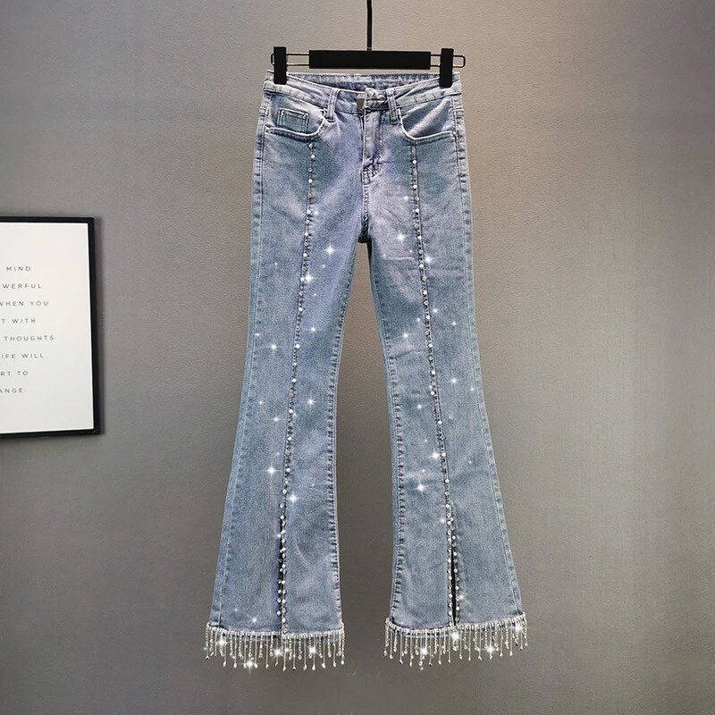 Ladies Rhinestone Jeans or Pants