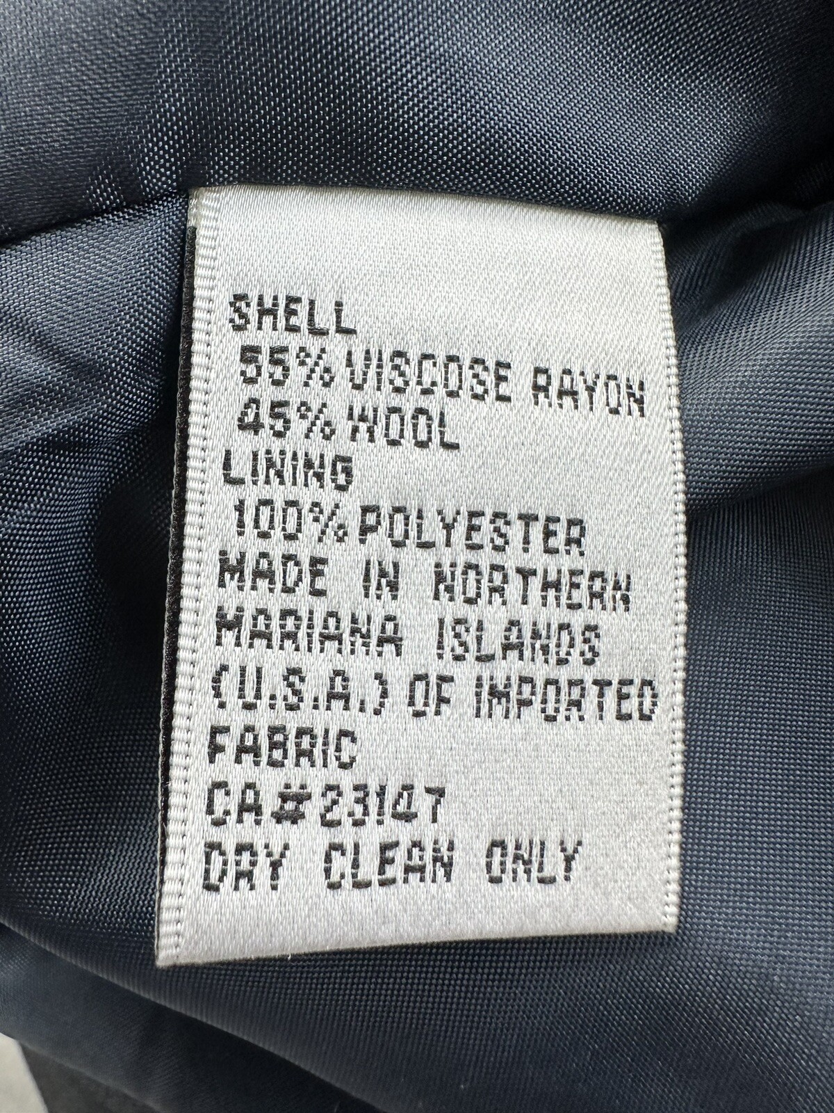 Talbots Gray Wool Blend 2 Button Long Sleeve Full… - image 4