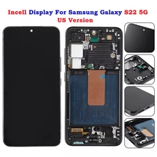 For Samsung Galaxy S22 5G Incell LCD Screen Touch Display Part Assembly S901U/U1