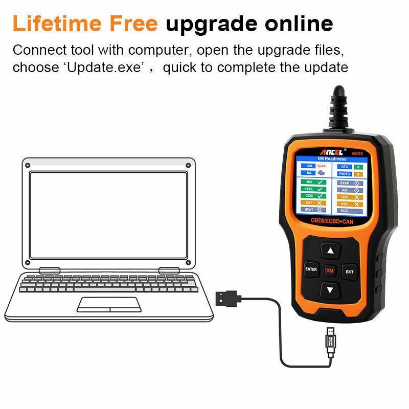 Chevrolet Corvette OBD2 Diagnostic Tool Erase Fault Code Reader Scanner ...
