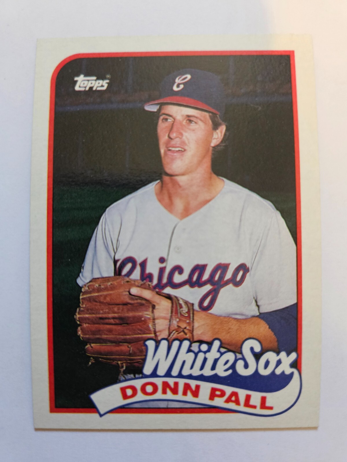 1989 TOPPS DONN PALL RC #458 NM
