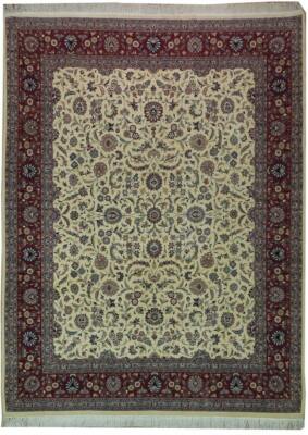 8x11' Fine Quality High End 200 KPSI QUALITY Rug - ALL OVER IVORY 19910