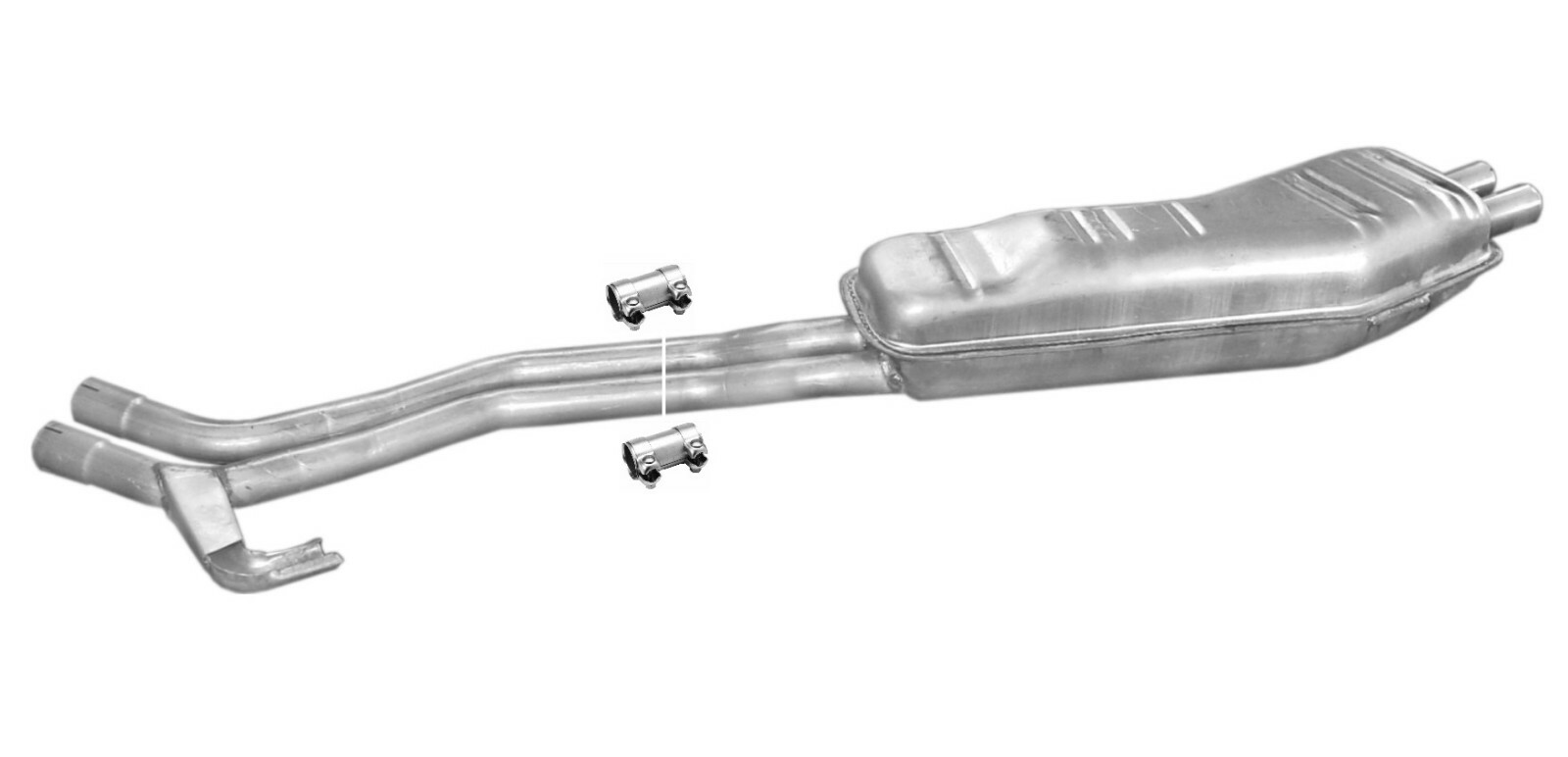 Exhaust Silencer Rear For BMW 5 Series E34 525I 125KW 06/88-09/90