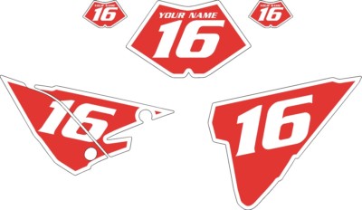 2016-2017 BETA X Trainer 300 Pre-Printed Red Backgrounds - White Bold Pinstripe
