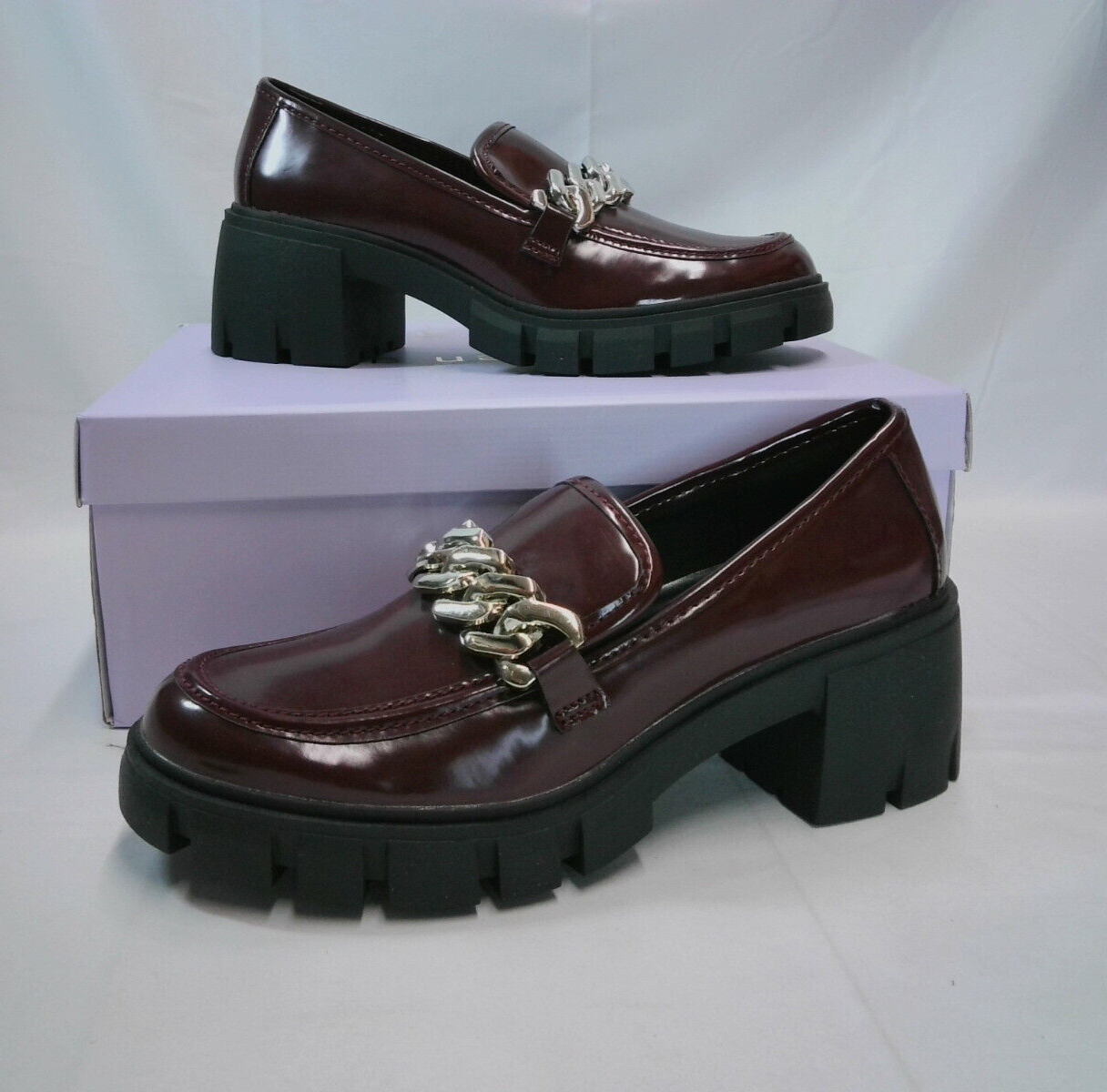 Madden Girl Hoxton Oxblood Maryjanes Women's Size 7.5 eBay
