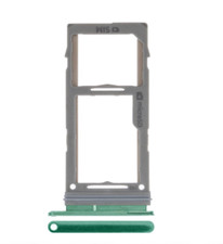 Single Sim Card Tray For Samsung Galaxy S10 / S10 Plus / S10E Prism Green