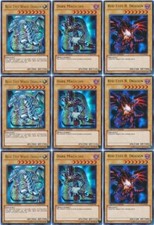 9 Ultras 3 Blue-Eyes White Dragon Set 3 Red-Eyes B Dargon 3 Dark Magician LC01