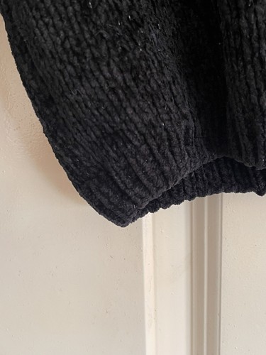 George Sequin Heart Colour Change Grey To Colourful Jumper Top Black 10-11 Years - Picture 7 of 9
