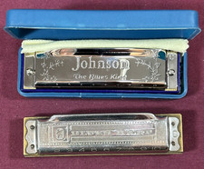 2pc Hohner BluesBand Harmonica Key of C Blues Harp Johnson Blues King 520-C