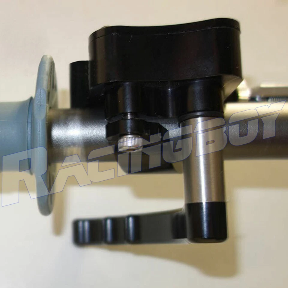 Conjunto de acelerador de pulgar YFZ 450 2004-2009 YFZ 450 R aluminio negro Foto 4 de 4