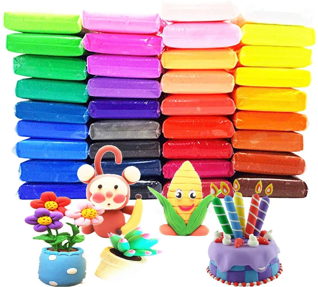 Colorful air dry clay outlet