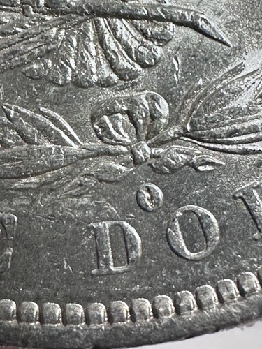 1882 O/S Morgan Silver Dollar - Rare High Grade Choice BU Lot#786 - Picture 5 of 8
