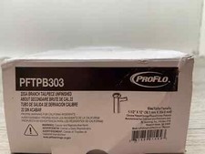 PROFLO PFTPB303 1-1/2" x 12" 22 Gauge Direct Connect Branch