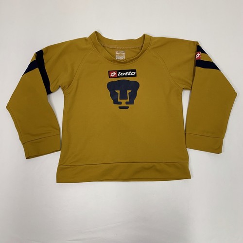 YOUTH Pumas UNAM soccer Gold jersey 