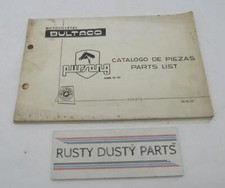 Bultaco Original Factory 1977 Pursang Parts C...