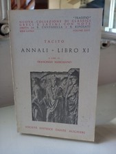 ANNALI LIBRO XI - Tacito Publio Cornelio - editrice Dante Alighieri