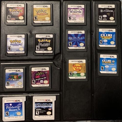 (TESTED) Large Assortment of Nintendo DS, 3DS and GBA Games - Picture 1 of 5