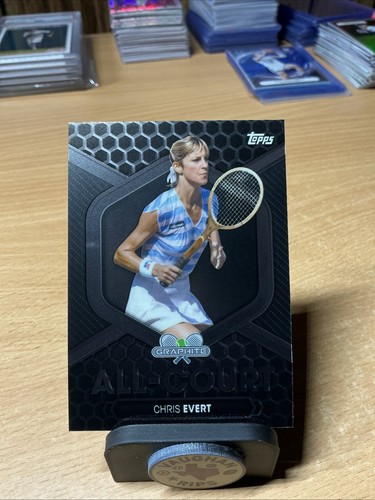 Chris Evert #AC-7 2026 Topps Graphite All Court card