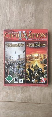 Civilization IV Add-on Doppelpack Big Box/ Eurobox PC CD ROM