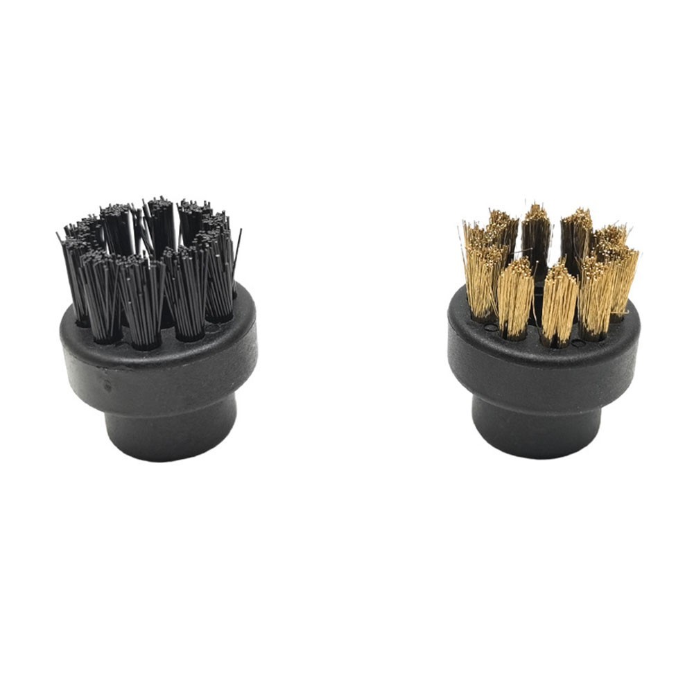 For Dupray Steam Cleaner 4 Piece Set with Round Brushes and Black Copper Wires