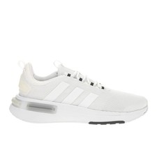 adidas Racer Tr23 Lace Up Mens White Sneakers Casual Shoes IG7324