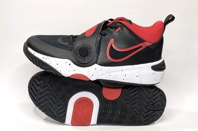Big Kids Boys Nike Hustle D11 GS Bred Black Athletic Sneakers Shoes Size 6.5 Y