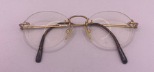 NEOSTYLE FRAMES ONLY RIMLESS EYEGLASSES ACADEMIC 38A 264 BROWN / GOLD 50-20-140