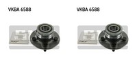 SKF 2X Radnabe Radlagersatz Hinten FüR Chrysler PT Cruiser Dodge Neon II PT
